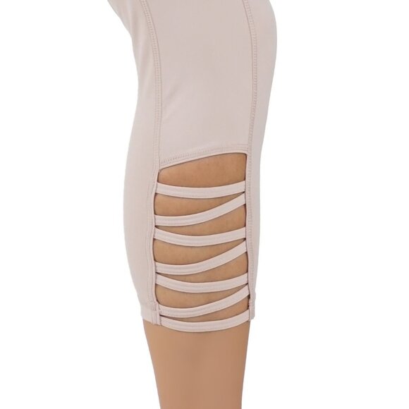 Yoga leggings criss cross leg cutouts 110 - Picture 4 of 5